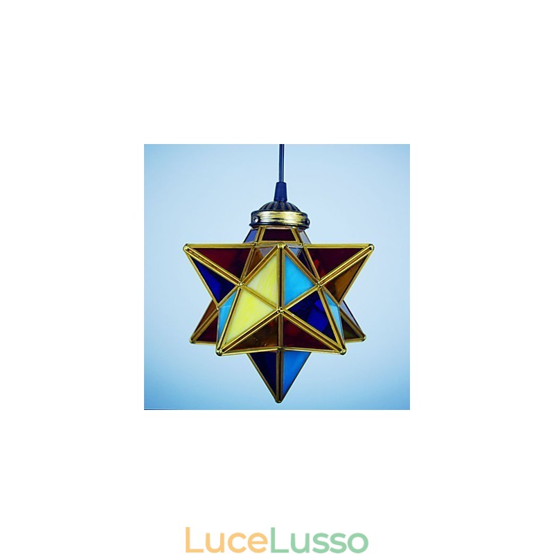 Lampada a goccia moderna con stelle, portico creativo e individualità artistica