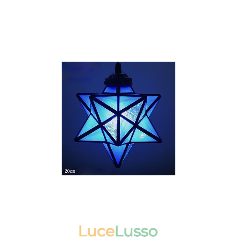 Lampada a goccia moderna con stelle, portico creativo e individualità artistica