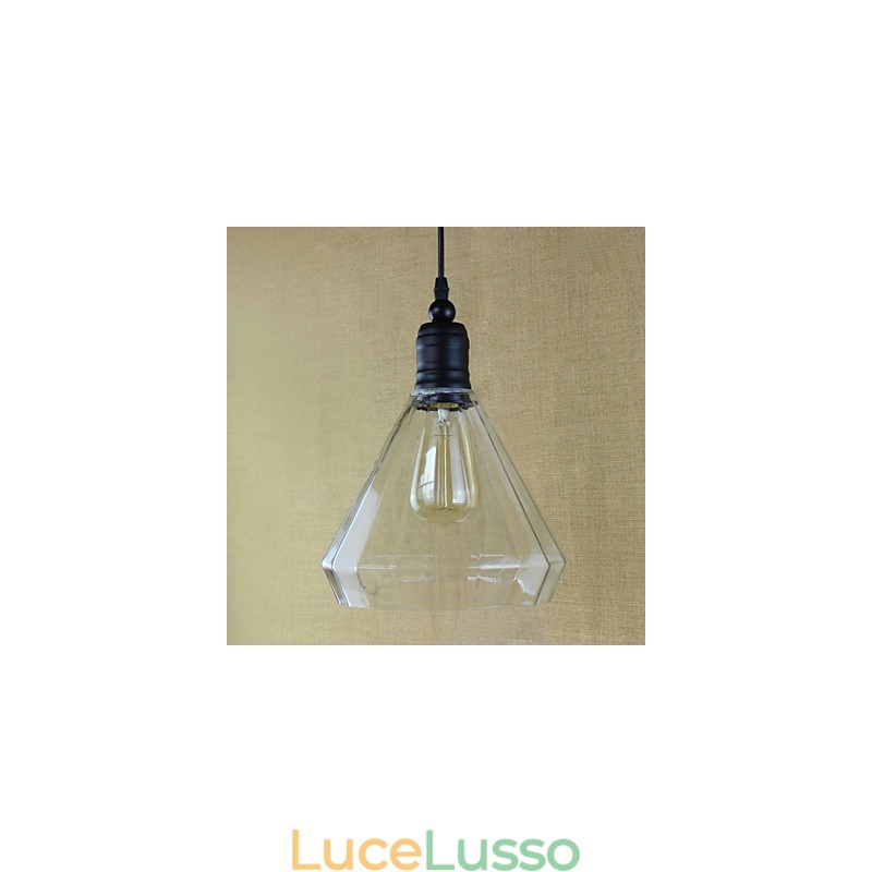 Lampade a sospensione tradizionali classiche vintage retrò country garage metallo