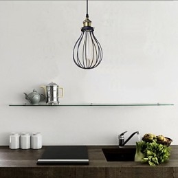 Luci pendenti Rustic Lodge Vintage Retro Metallo