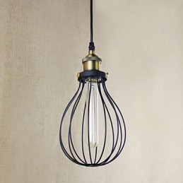 Luci pendenti Rustic Lodge Vintage Retro Metallo