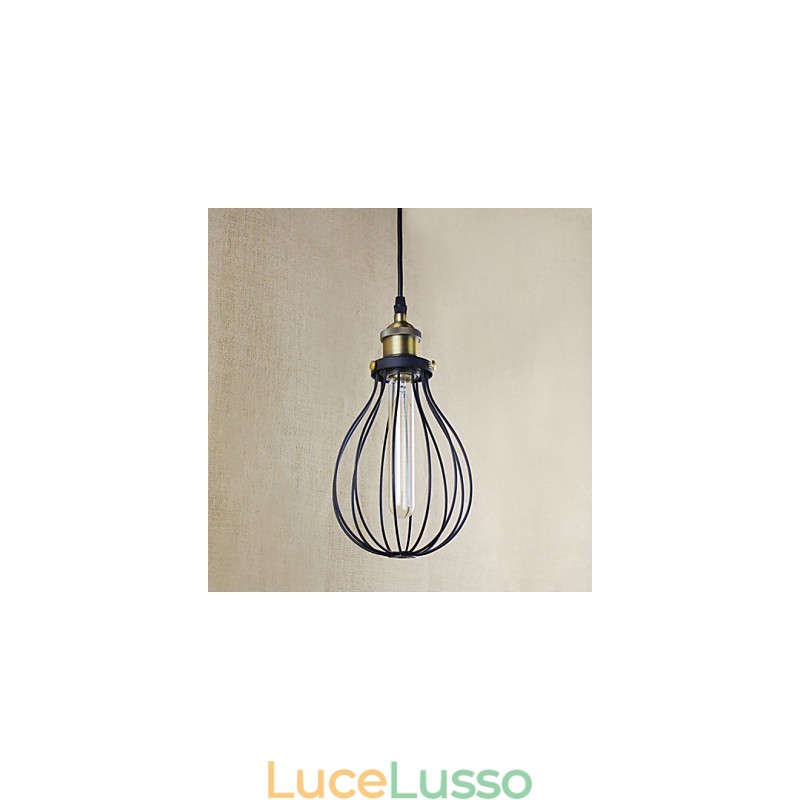 Luci pendenti Rustic Lodge Vintage Retro Metallo