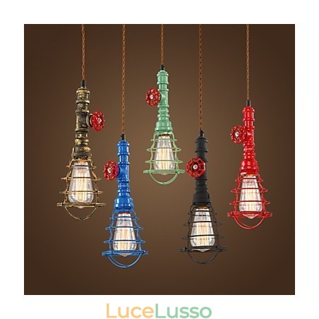 Lampade a sospensione tradizionali classiche vintage retrò in metallo Lampade a sospensione tradizionali classiche vintage retrò in metallo