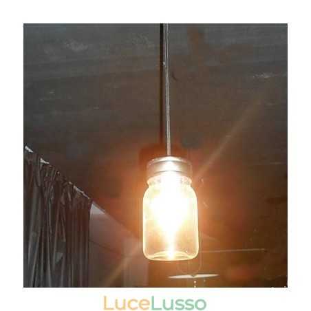 Lampada a sospensione moderna minimalista a 1 luce a forma di bottiglia Lampada a sospensione moderna minimalista a 1 luce a forma di bottiglia