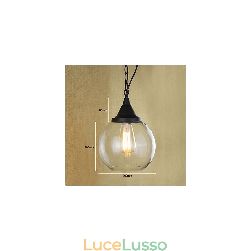 Lampade a sospensione tradizionali classiche vintage retrò country garage metallo