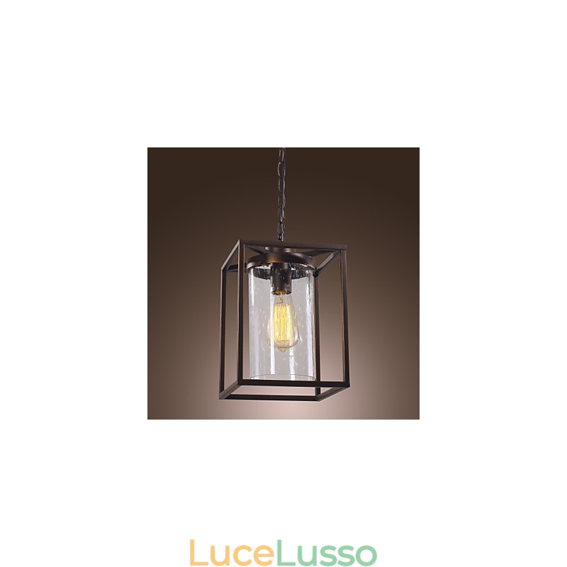 Lanterna classica tradizionale vintage Mini stile lampadario elettrolitico da pranzo