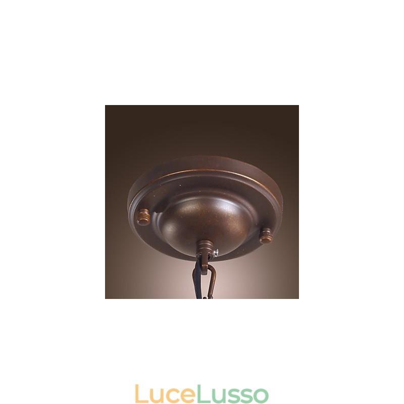 Lanterna classica tradizionale vintage Mini stile lampadario elettrolitico da pranzo