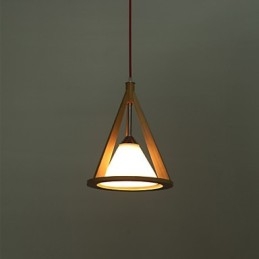 Lampadario in legno in stile designer Lampadario elegante in stile contemporaneo