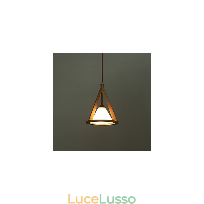 Lampadario in legno in stile designer Lampadario elegante in stile contemporaneo