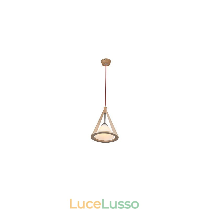 Lampadario in legno in stile designer Lampadario elegante in stile contemporaneo