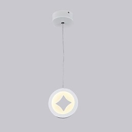 Lampada a sospensione delicata in acrilico da 9 W