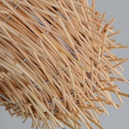 Lampadario Mini Stile Lanterna Legno Bambù