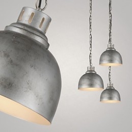 1 luci lampade a sospensione stile antico vintage stile industriale ferro metalli goccia luce