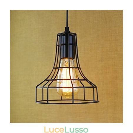 Lampade a sospensione tradizionali classiche vintage retrò country garage metallo Lampade a sospensione tradizionali classiche vintage retrò country garage metallo