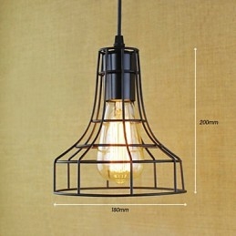 Lampade a sospensione tradizionali classiche vintage retrò country garage metallo