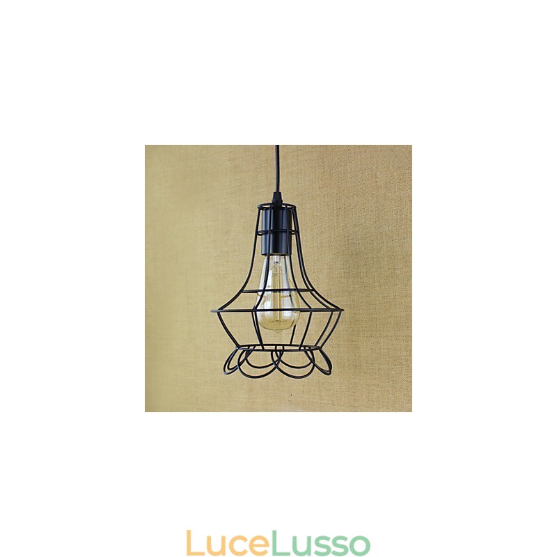 Lampade a sospensione tradizionali classiche vintage retrò country garage metallo