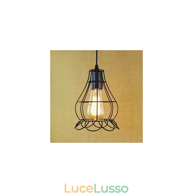 Lampade a sospensione tradizionali classiche vintage retrò country garage metallo