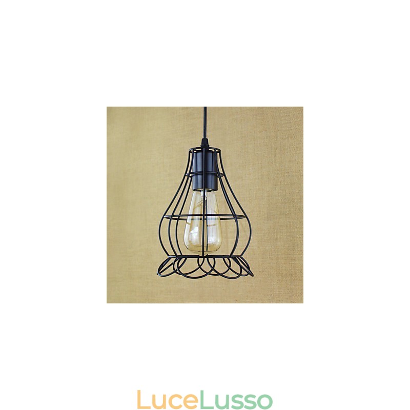 Lampade a sospensione tradizionali classiche vintage retrò country garage metallo
