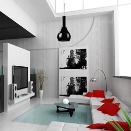 Lampada a sospensione moderna in metallo cromato in stile mini contemporaneo