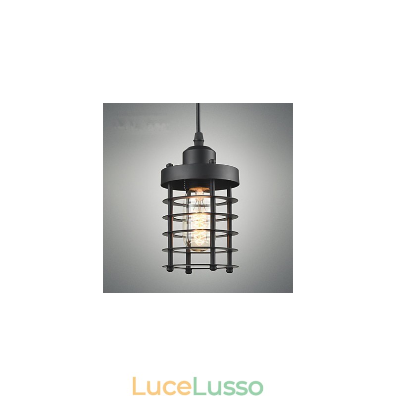 Lampade a sospensione tradizionali classiche vintage retrò country garage metallo