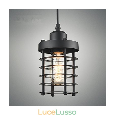 Lampade a sospensione tradizionali classiche vintage retrò country garage metallo