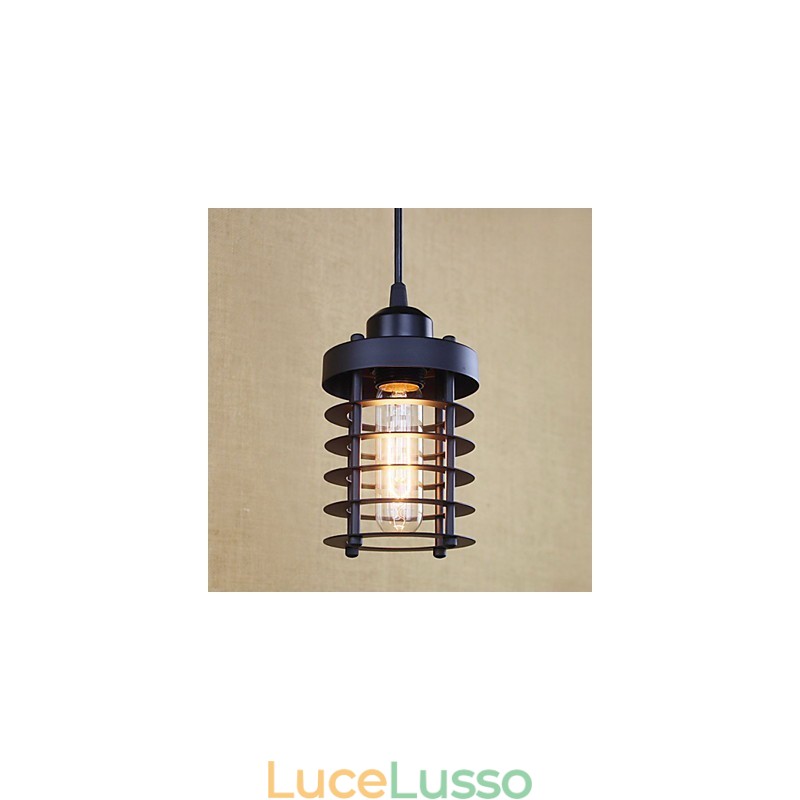 Lampade a sospensione tradizionali classiche vintage retrò country garage metallo
