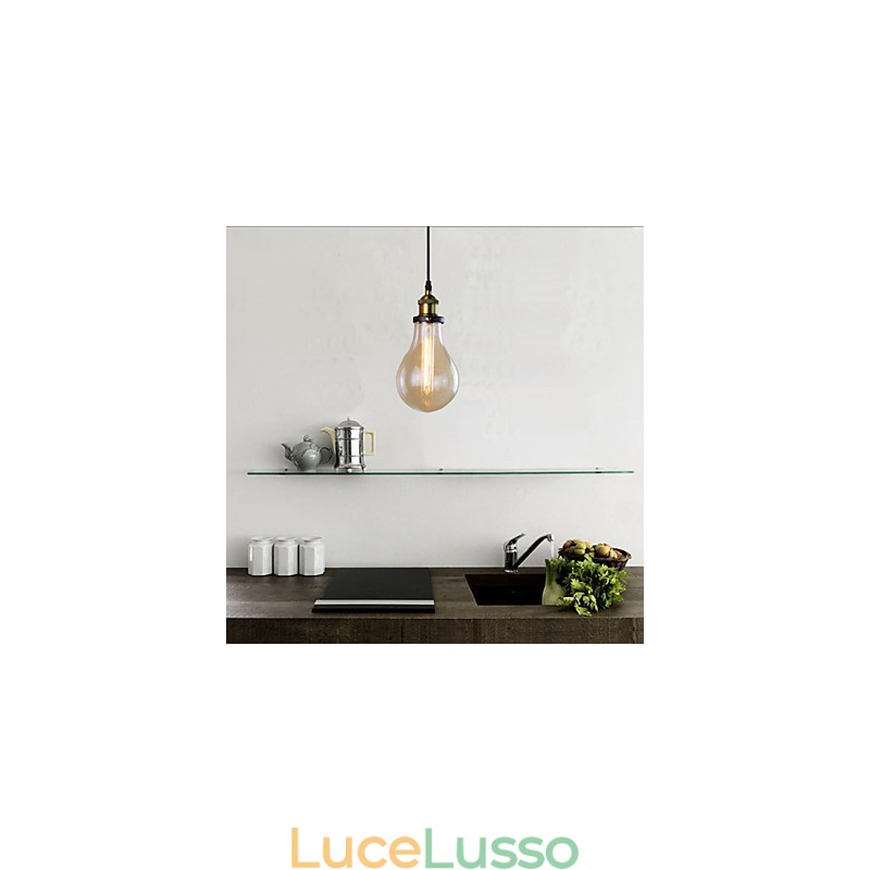 Lampade a sospensione Rustic Lodge Vintage Retro Metallo