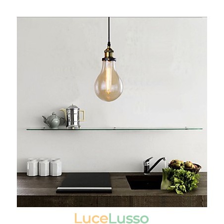 Lampade a sospensione Rustic Lodge Vintage Retro Metallo Lampade a sospensione Rustic Lodge Vintage Retro Metallo