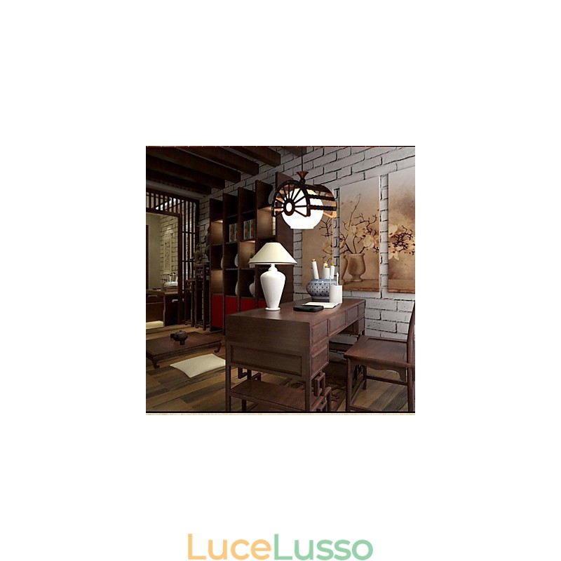 Stile retrò moderno degli antichi per l'illuminazione classica della lampada del lampadario in legno
