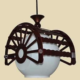 Stile retrò moderno degli antichi per l'illuminazione classica della lampada del lampadario in legno