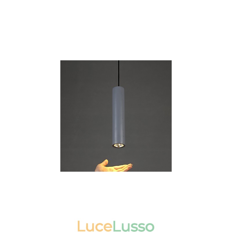 Lampada a goccia piccola in gesso con testa singola, stile retrò, contratta, calda e romantica