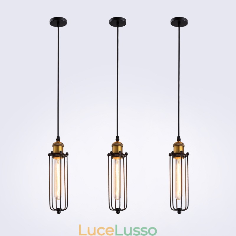 Linea Paese Stile Industriale Creativo Gladiatore Restaurare Modi Antichi Lampada a Sospensione a Testa Singola