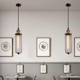 Linea Paese Stile Industriale Creativo Gladiatore Restaurare Modi Antichi Lampada a Sospensione a Testa Singola