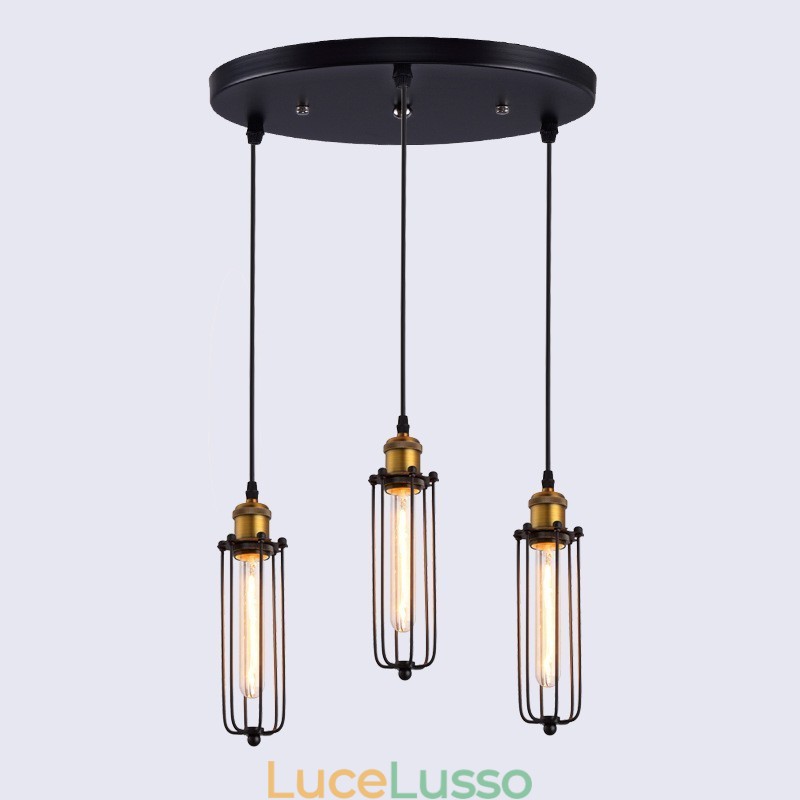 Linea Paese Stile Industriale Creativo Gladiatore Restaurare Modi Antichi Lampada a Sospensione a Testa Singola