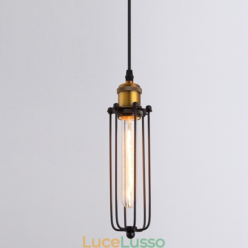 Linea Paese Stile Industriale Creativo Gladiatore Restaurare Modi Antichi Lampada a Sospensione a Testa Singola