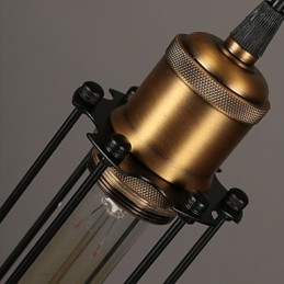 Linea Paese Stile Industriale Creativo Gladiatore Restaurare Modi Antichi Lampada a Sospensione a Testa Singola