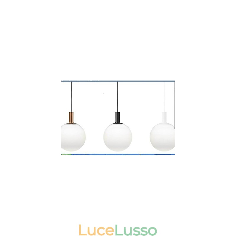 Lampada a sospensione in vetro dal design contrattuale