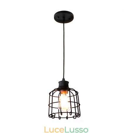 Lampade a sospensione Mini stile rustico Lodge Retro Country Garage Metallo Lampade a sospensione Mini stile rustico Lodge Retro Country Garage Metallo