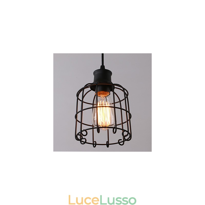 Lampade a sospensione Mini stile rustico Lodge Retro Country Garage Metallo