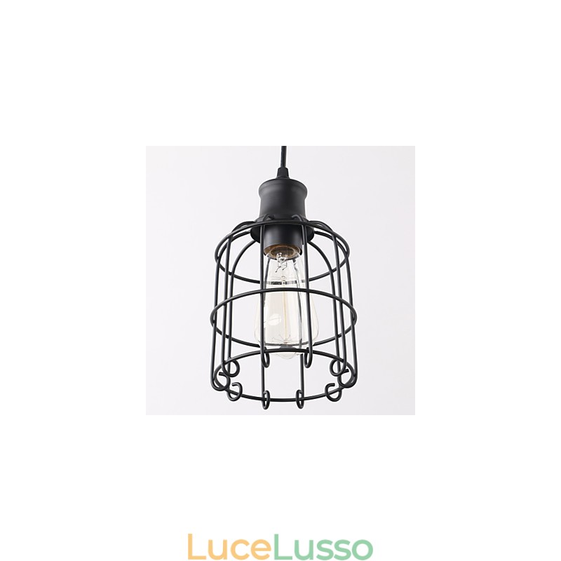 Lampade a sospensione Mini stile rustico Lodge Retro Country Garage Metallo