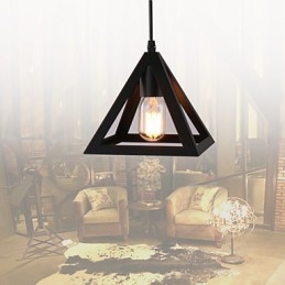 Lampade a sospensione Mini Stile Tradizionale Classico Rustico Lodge Vintage Country Garage Metallo