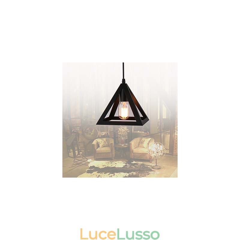 Lampade a sospensione Mini Stile Tradizionale Classico Rustico Lodge Vintage Country Garage Metallo