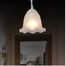 Lampada a sospensione in metallo con pittura tradizionale classica vintage retrò