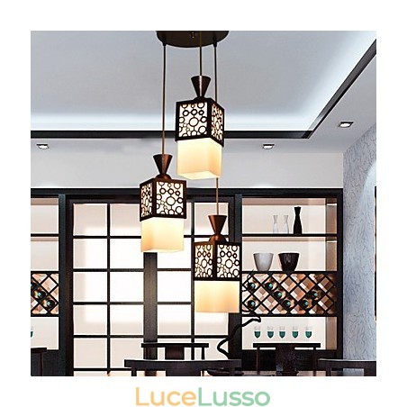 Lampada a goccia American Country Woodiness Light Lampada a goccia American Country Woodiness Light