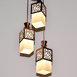 Lampada a goccia American Country Woodiness Light