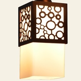 Lampada a goccia American Country Woodiness Light