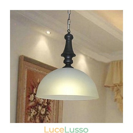 Lampada a sospensione in metallo con pittura in stile mini ciotola classica tradizionale Lampada a sospensione in metallo con pittura in stile mini ciotola classica tradizionale