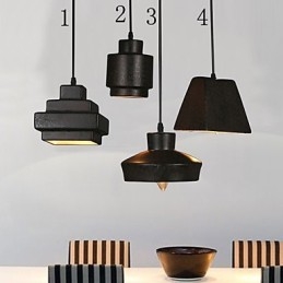 Lampadario in vetro retrò stile country americano, con seduta arrugginita e luce a goccia