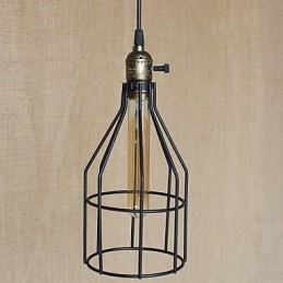 Lampadario piccolo retrò industriale americano