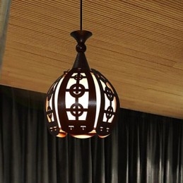 Lampada a goccia creativa retrò da caffè